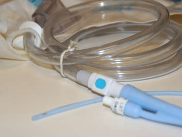 Photo of a Foley Catheter